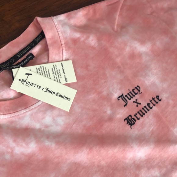 🌟NEW JUICY COUTURE BLONDE JUICY BOXY TSHIRT DRESS - Picture 4 of 7